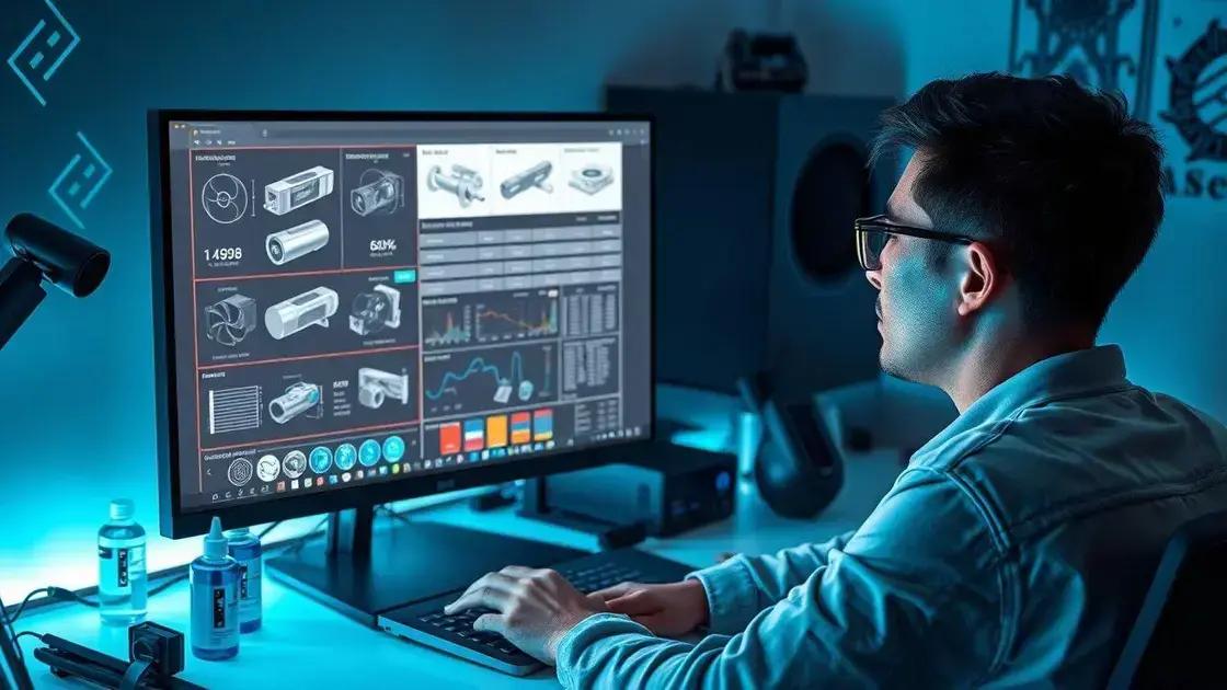 Researching cooling solutions online