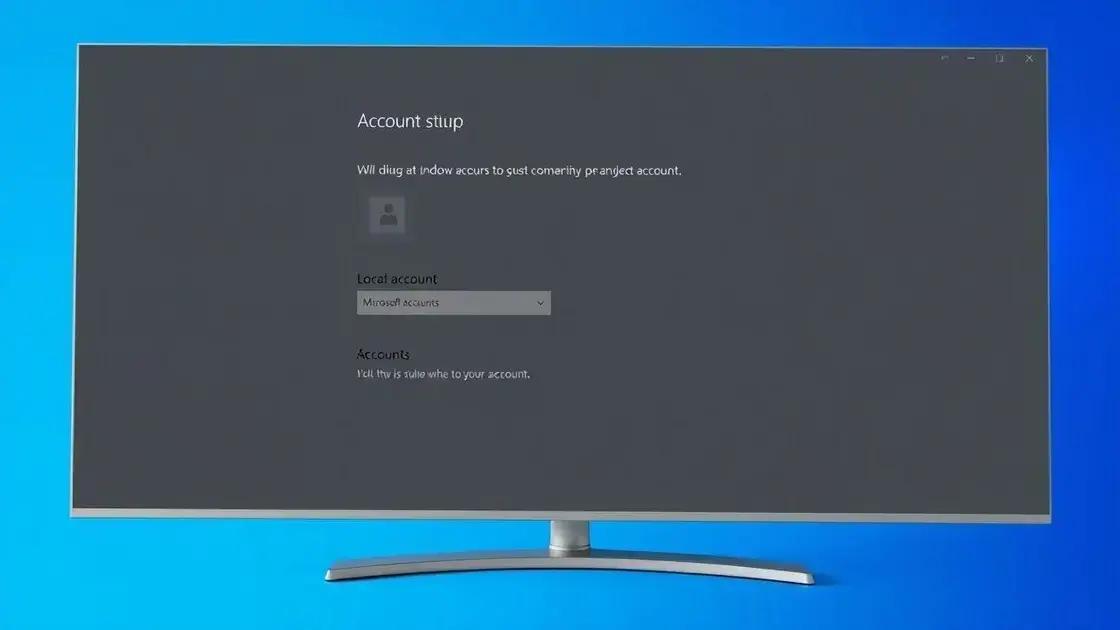 understanding Windows 11 account setup understanding Windows 11 account setup
